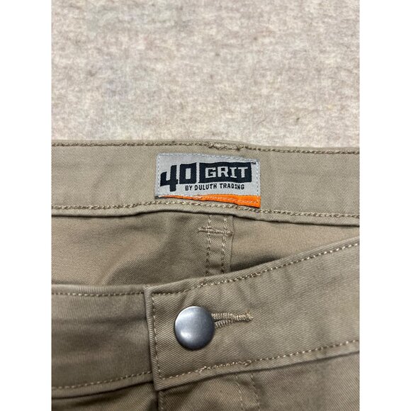 Duluth Trading Co 40 Grit Women's Carpenter Pants Tan Size 16 Long - Picture 3 of 9